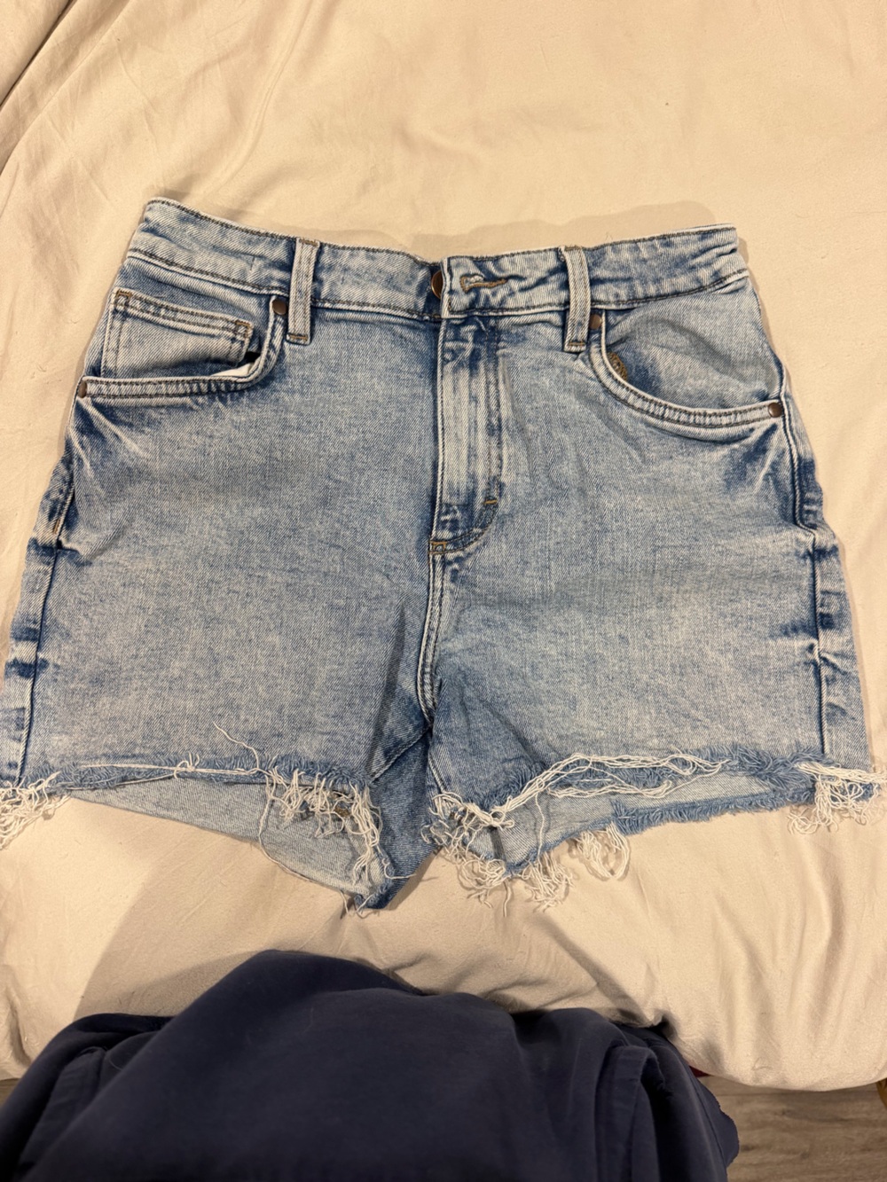 Wrangler Retro High Rise Denim shorts